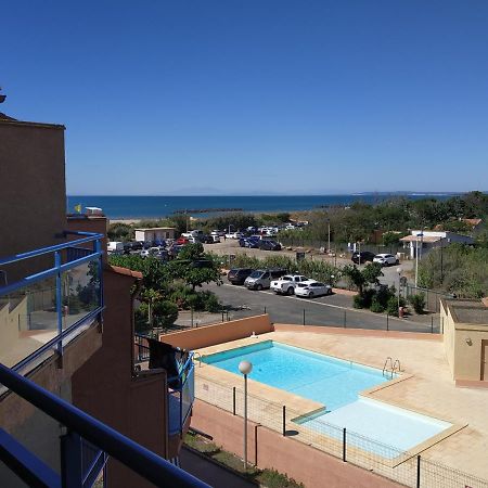 Appartement, Vue Sur Mer, Acces Direct Plage, Piscine Vias Dış mekan fotoğraf