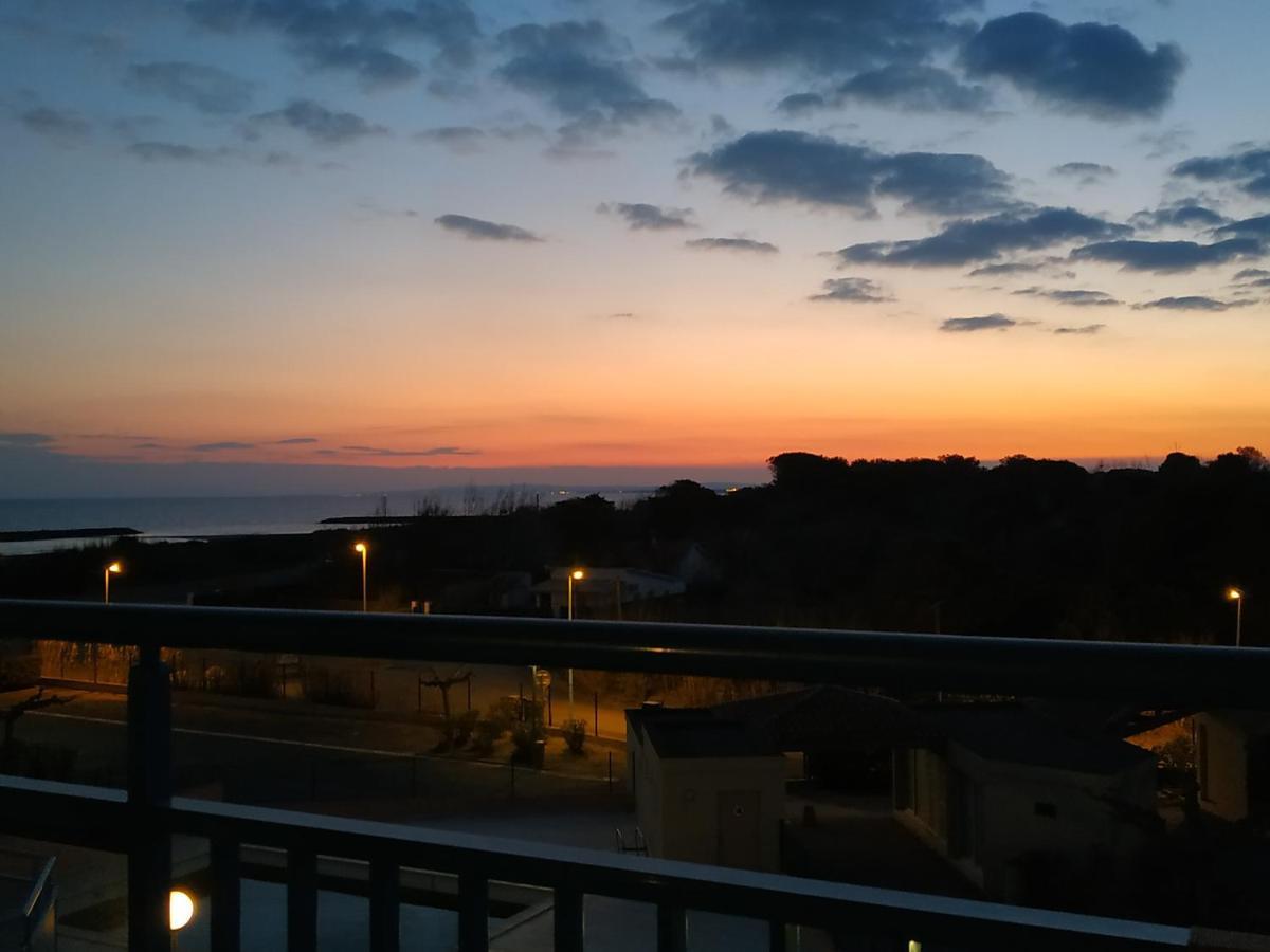 Appartement, Vue Sur Mer, Acces Direct Plage, Piscine Vias Dış mekan fotoğraf