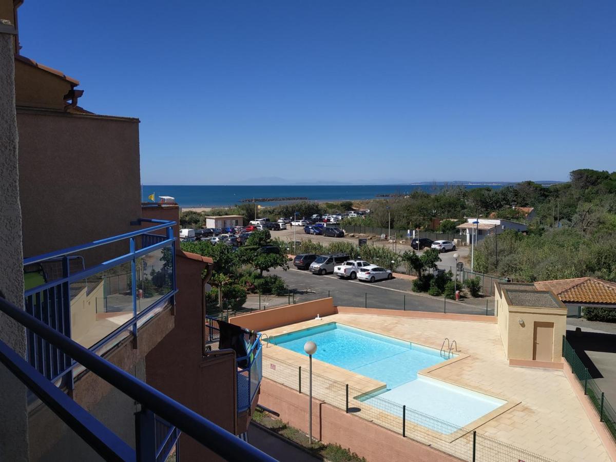 Appartement, Vue Sur Mer, Acces Direct Plage, Piscine Vias Dış mekan fotoğraf